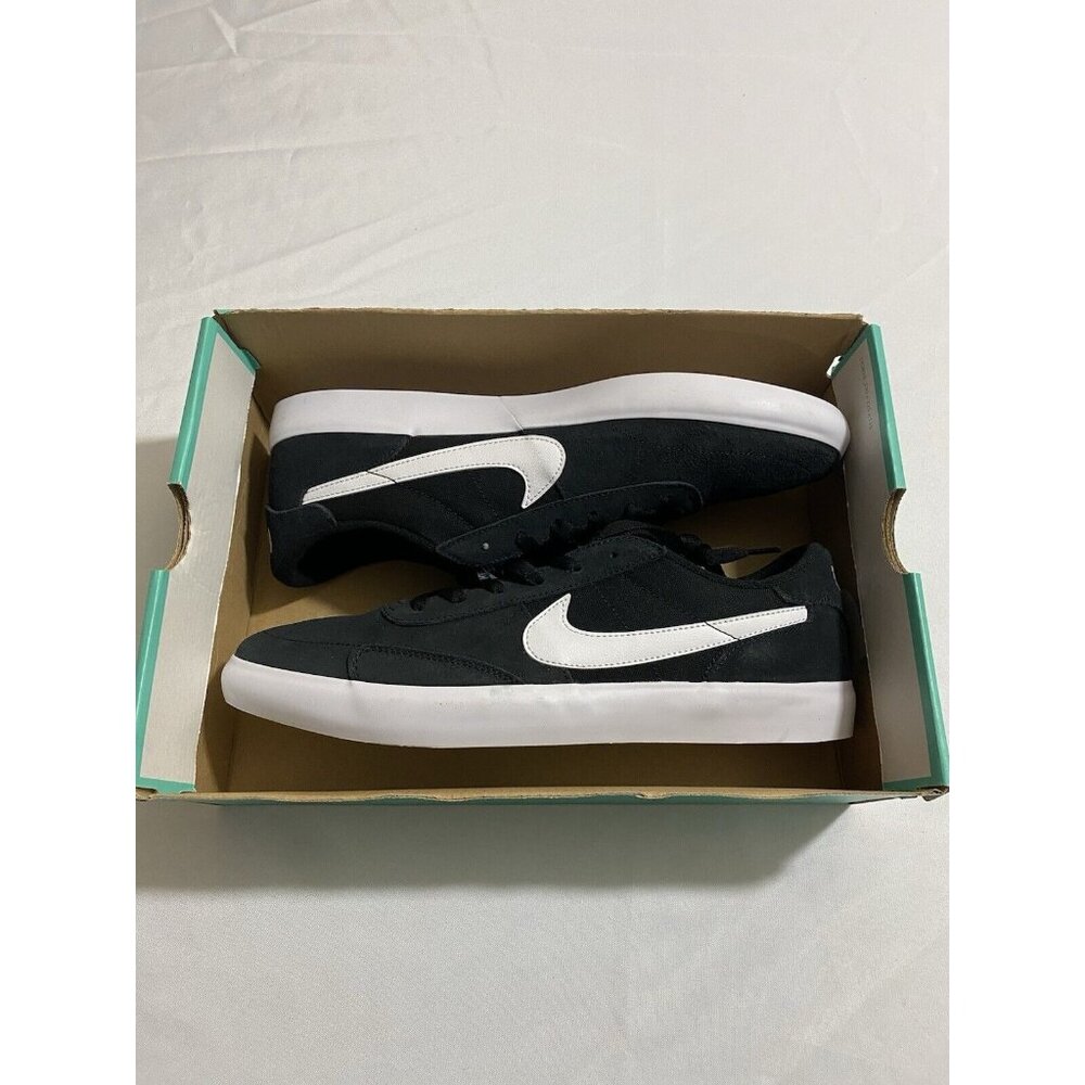 New Mens Size 12 Black White Nike SB Heritage Vulc Skateboarding Shoe CD5010 003